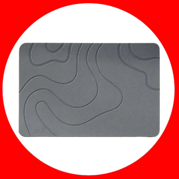 Tapete com Pedra Diatomita